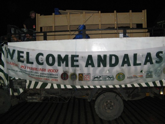 Andalas Welcome