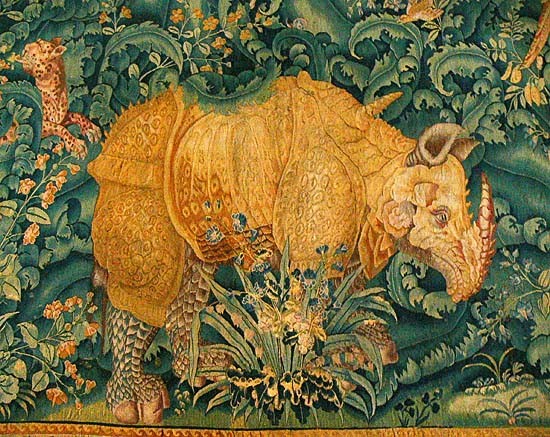 Detail from Kronborg tapestry
