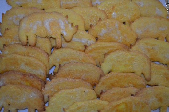 Rhinoceros cookies