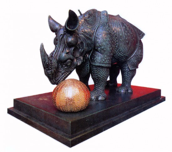 The Salvador Dalì rhinoceros