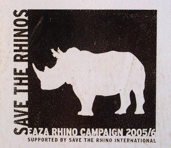“Save the rhinos”, Ugab Rhino Camp, Namibia