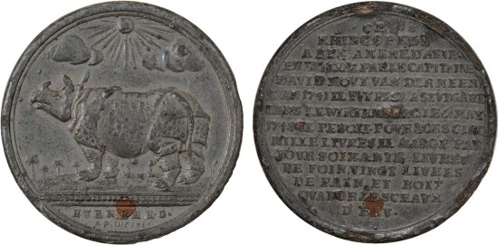 Medal of Clara 1748