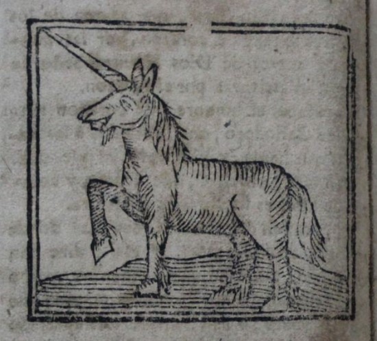 Cortes 1671 unicorn