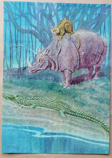 Ambrosini 1926 Rhino and Tiger