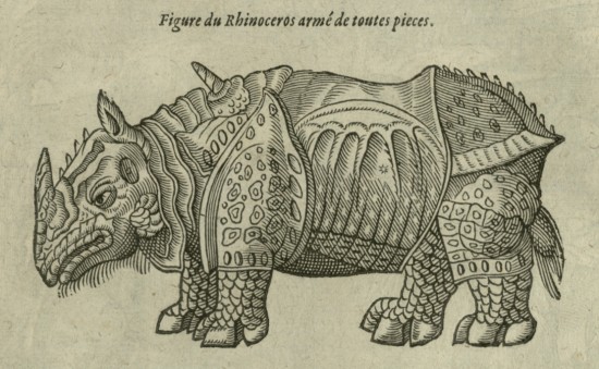 Pare 1614 Rhino armed with all pieces