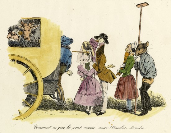 Grandville 1836 Omnibus