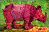 A Rhinoceros indicus like the one by Dürer