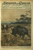 Rhinoceros in Africa 1925