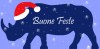 Happy holidays from Babbo Rhino