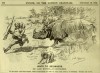 Rhino chasing hunter 1900