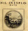 Camerarius 1654 Nil Inexplorato