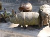 Nepal souvenir rhino