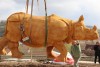 Montbard - wooden rhino