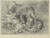 Chasse Illustree 1899 Leopard fight